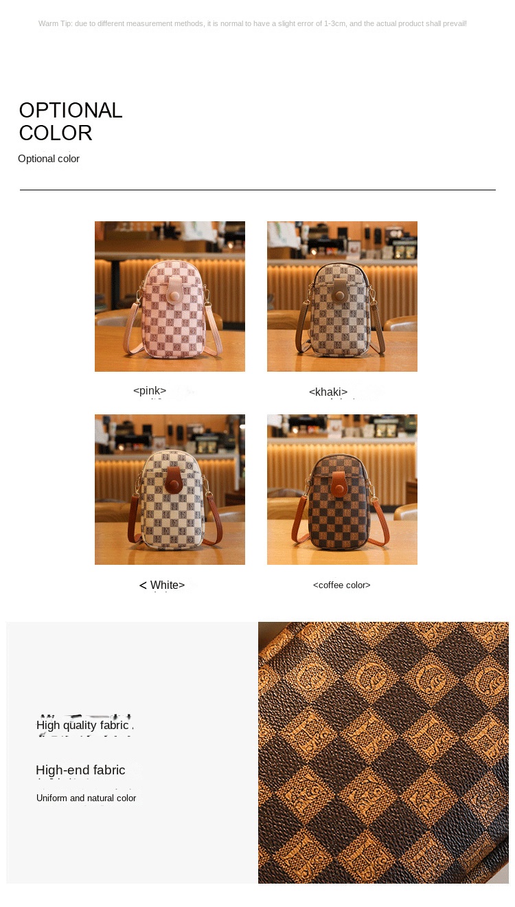 Retro Small Bag 2023 Mini Bag Women's Wallet Printed Shoulder Bag Fashion  Mobile Bag - Temu