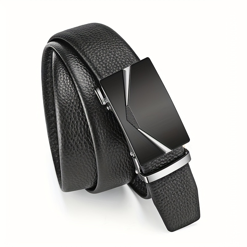 Black Formal Belt For Men