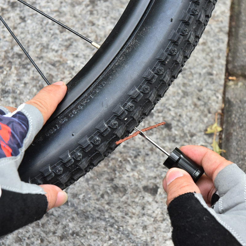 Fahrradreifen-Reparaturset, Vakuum-Reifenreparaturset, Tragbares  Notfall-Reifenreparaturwerkzeug Für MTB-Fahrräder - Temu Austria