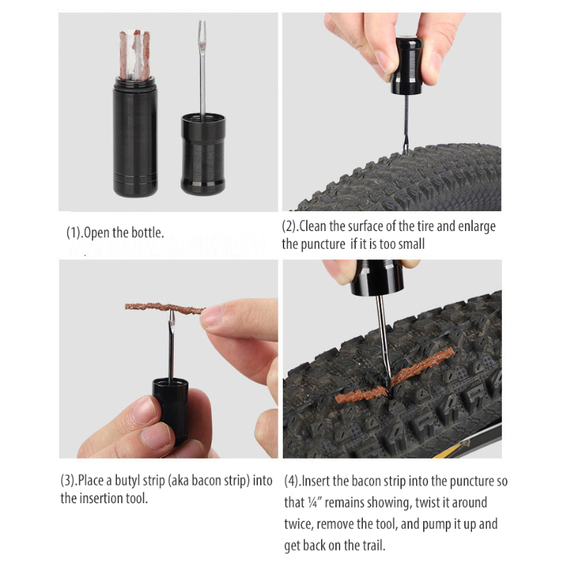 Kit d'outils de réparation de vélo 16 en 1 Mountain Cycle Outils de  tournevis Ensemble de clé de réparation de pneu