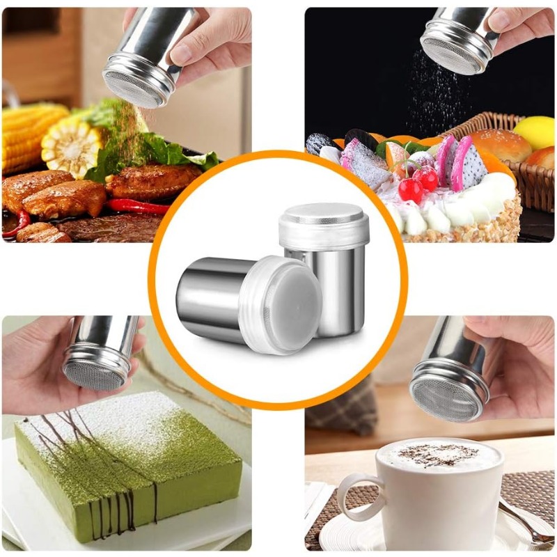 A flour or sugar or any powdered ingredient dispenser ($8