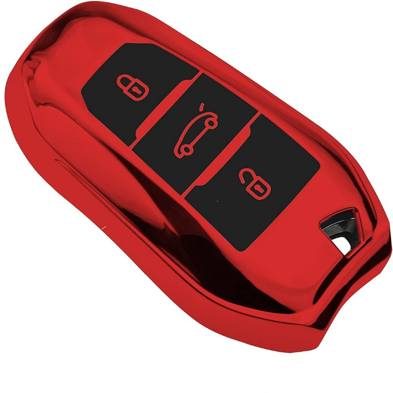 Peugeot Car key cover Red