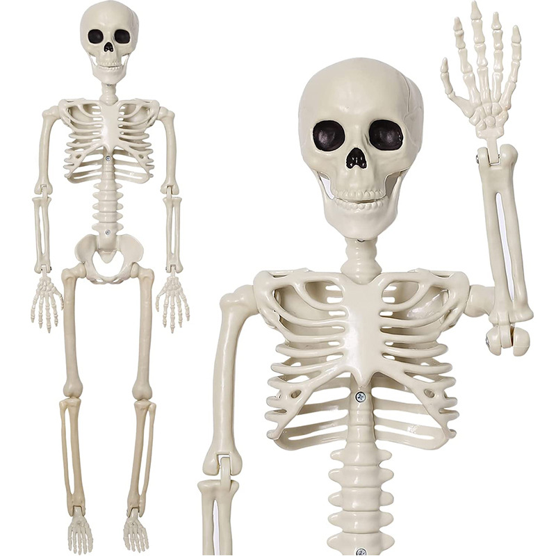 Winziges Bewegliches Skelett Plastikskelett Deko Mini Requisiten
