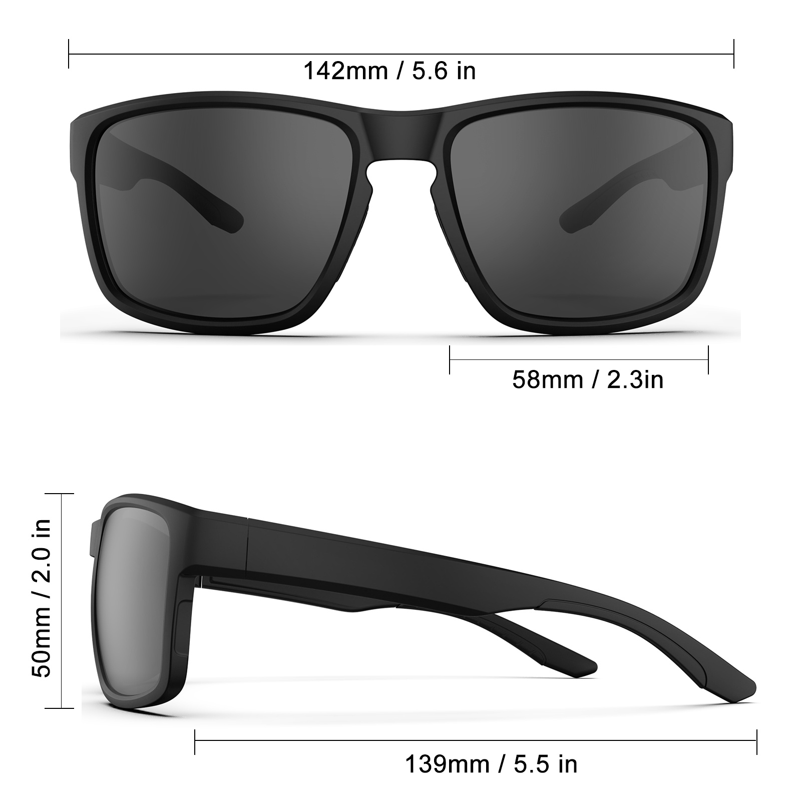 Gafas de ciclismo polarizadas para hombre y mujer, lentes para