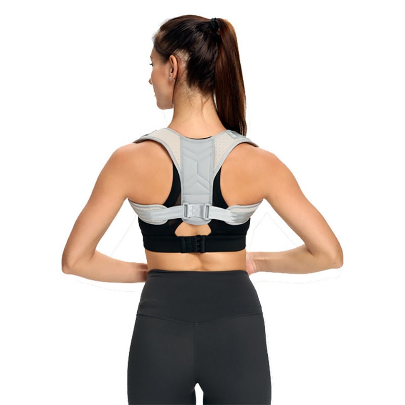 Cheap Adjustable Clavicle Posture Corrector Men Woemen Upper Back Brace  Shoulder Lumbar Support Belt Corset Posture Correction