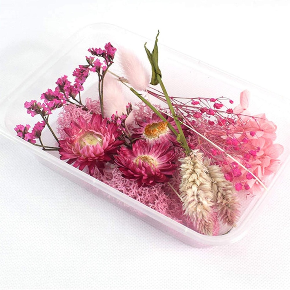 Diy Real Natural Dried Flowers Artificial Plant For Candles Mold