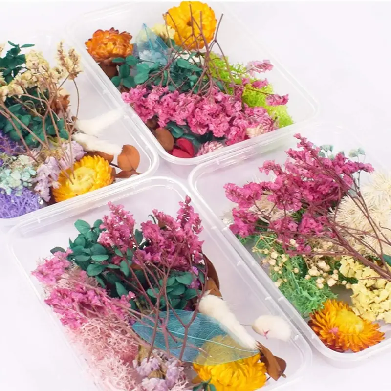 Artificial Flowers Real Dried Flower Dry Plants For - Temu