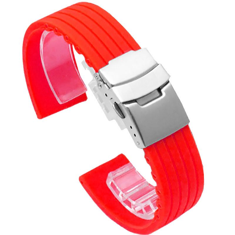 TSUNAMI Rubber Deployant Watch Strap