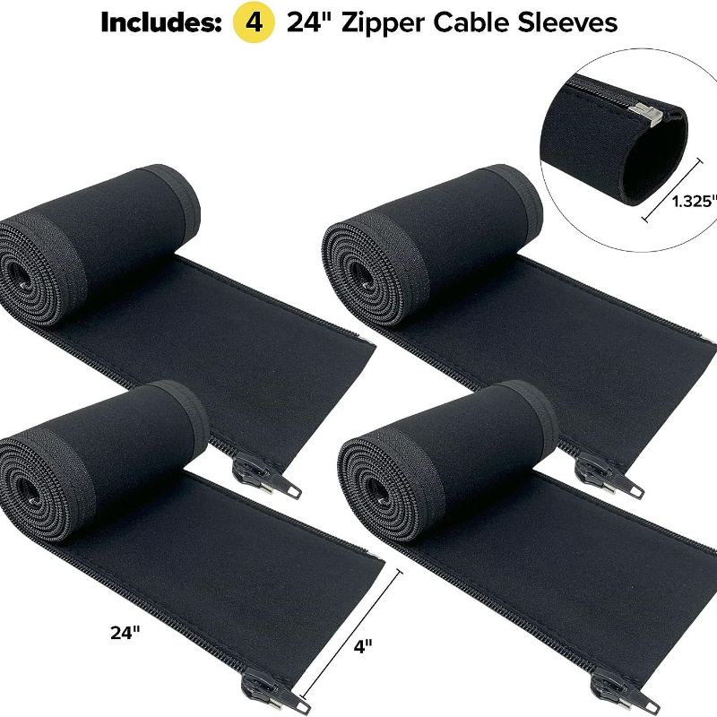 Zippered Cable Cover - 10 ft (3.0 m)
