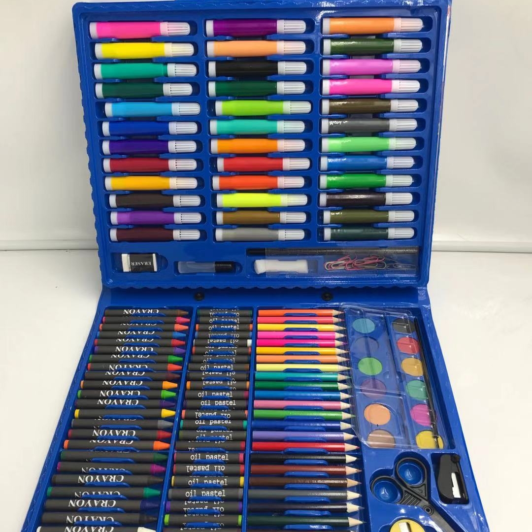 New Set Art Supplies Gift Box Set For Painting, Including 150pcs