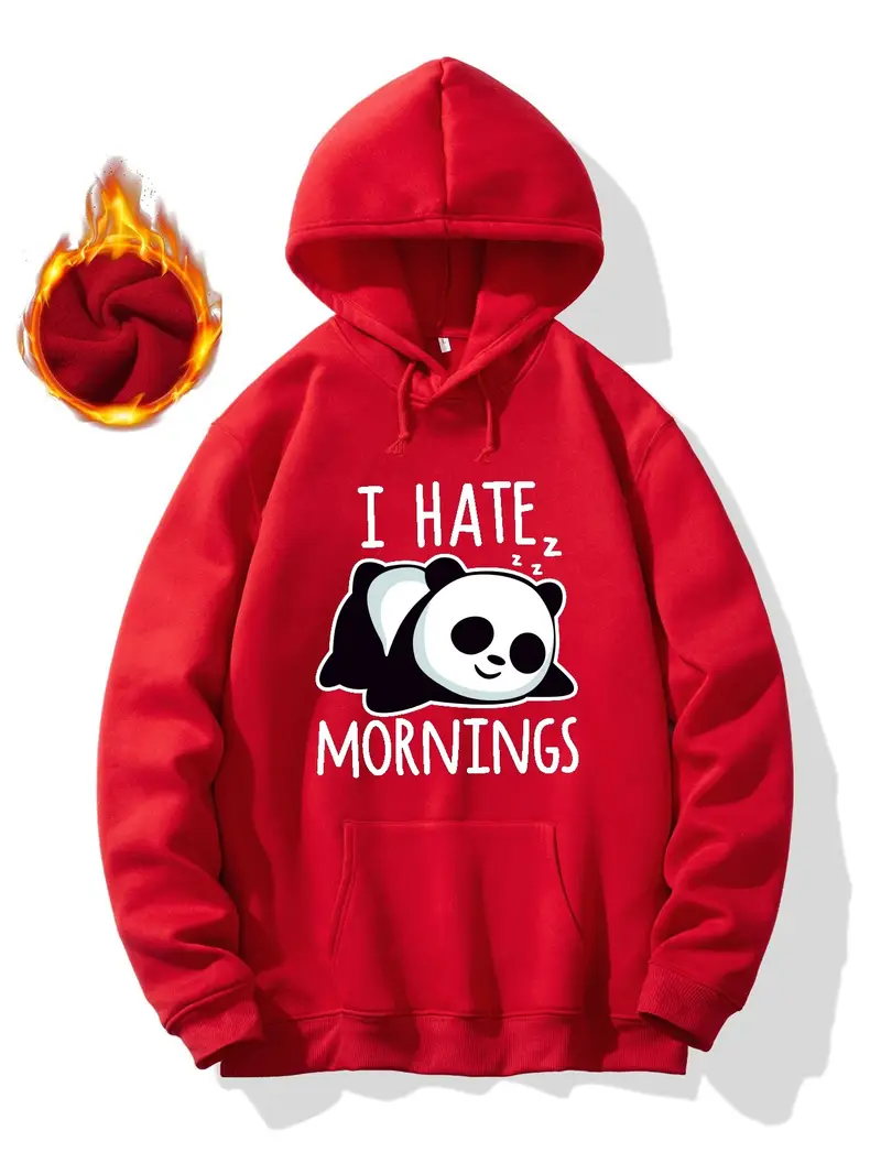 Cartoon Cute Panda Print Hoodie Cool Hoodies Men Men's - Temu Norway