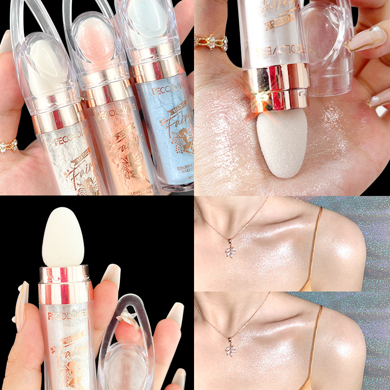 Shimmer Face And Body Highlighter Powder Stick Makeup Full - Temu