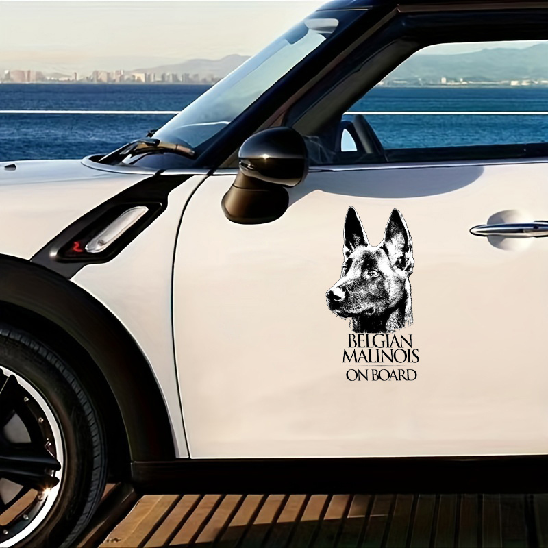 Belgian malinois best sale car decal