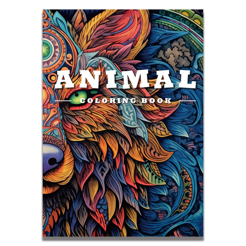 Original Upgraded A4 Paper Thickened 20 Pages 1pc Mandala Bird Theme Coloring  Book Adult Stress Relief Coloring Book Halloween Christmas Holiday Party  Gift - Arts, Crafts & Sewing - Temu