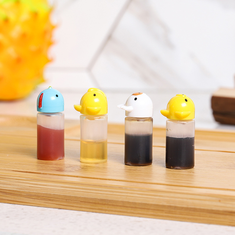 Mini Animal Sauce Bottles