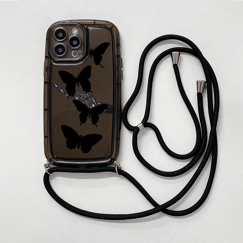 Funda protectora Iphone 12 12 mini 12 Pro 12Pro Max SE colgante cuerda  cadena