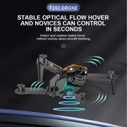 f191 hd drone folding obstacle avoidance hd aerial photography quadcopterintegrated remote control aircraft details 6