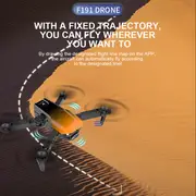 f191 hd drone folding obstacle avoidance hd aerial photography quadcopterintegrated remote control aircraft details 9