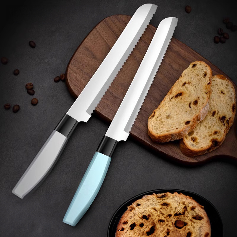 Bread Knife Stainless Steel Serrated Knife Household Special - Temu