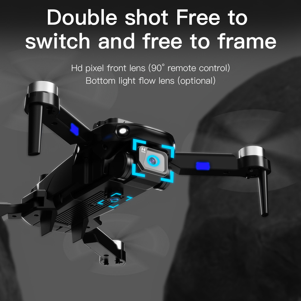 with hd dual camera, f196 drone with hd dual camera brushless motor drone professional obstacle avoidance foldable quadcopter toy uav details 5