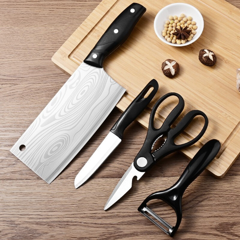 Knife Set with Chopping Board & Scissors