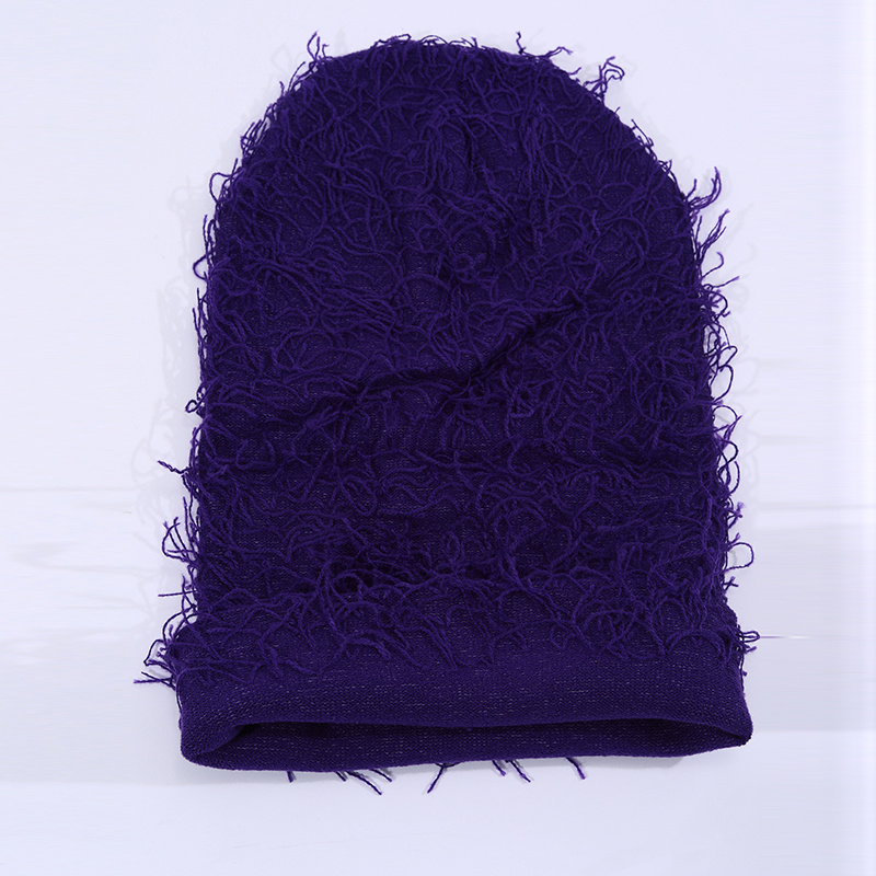 Purple balaclava Ski mask Pure alpine wool Hand knit for adults Ready to  ship Handmade -  Italia