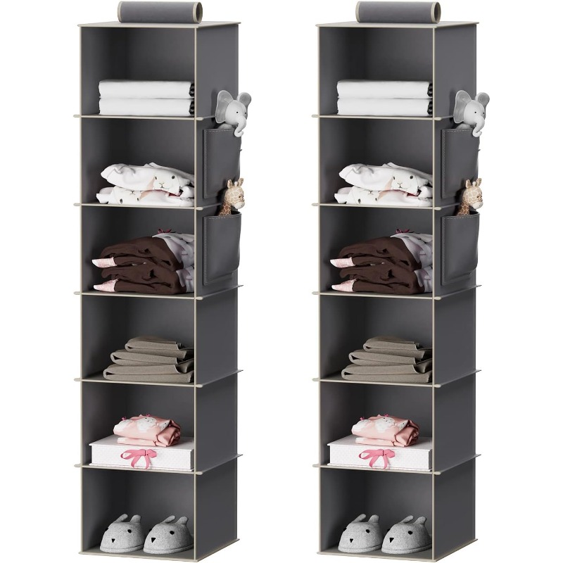 Folding storage cabinet, household bedroom, clothes, bags, storage