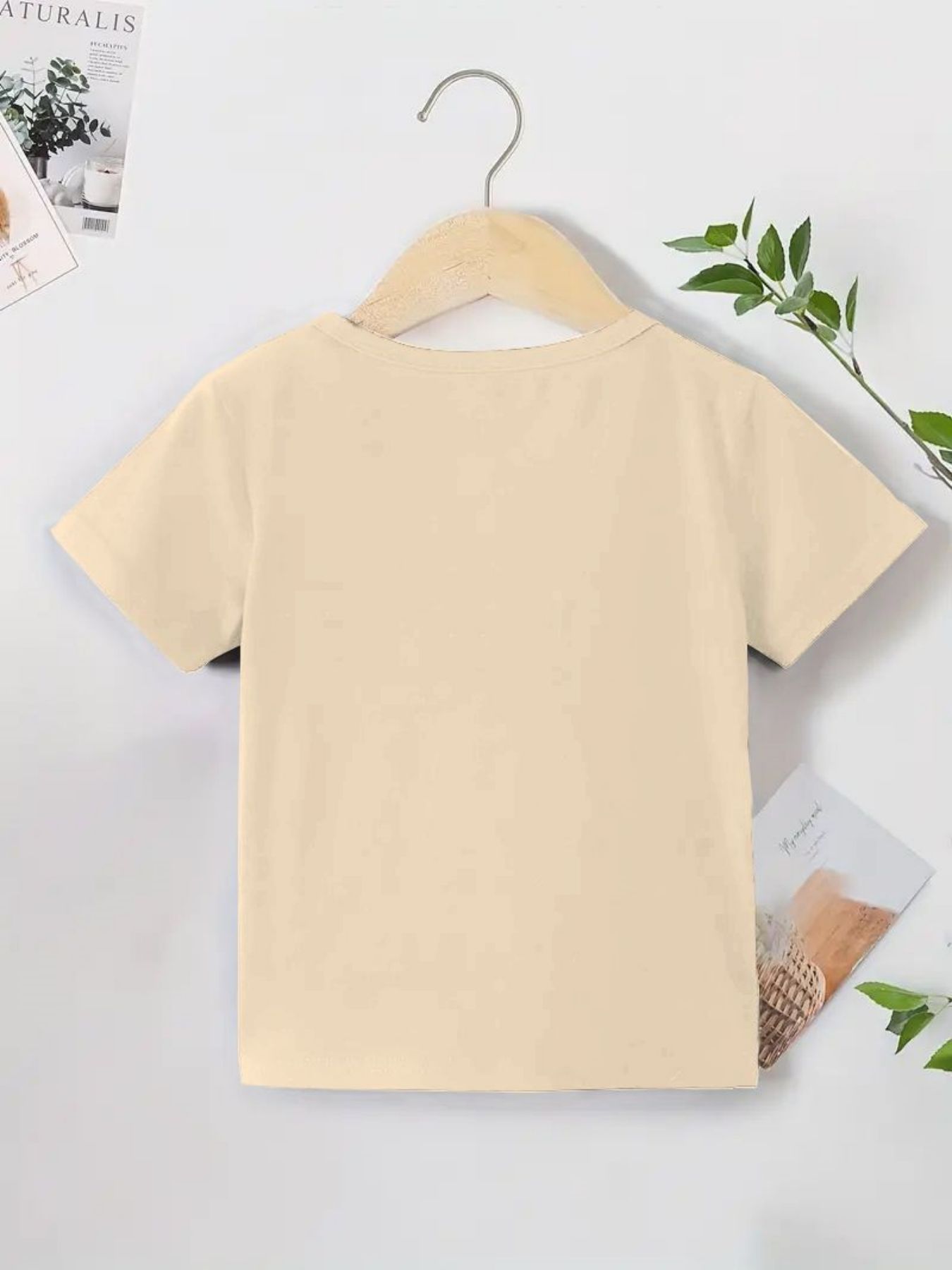 Just Be Cool Letter Print Boys Creative T-Shirt, Blouses, Casual Lightweight Comfy Short Sleeve Tee Tops, Kids Clothes for Summer,Temu