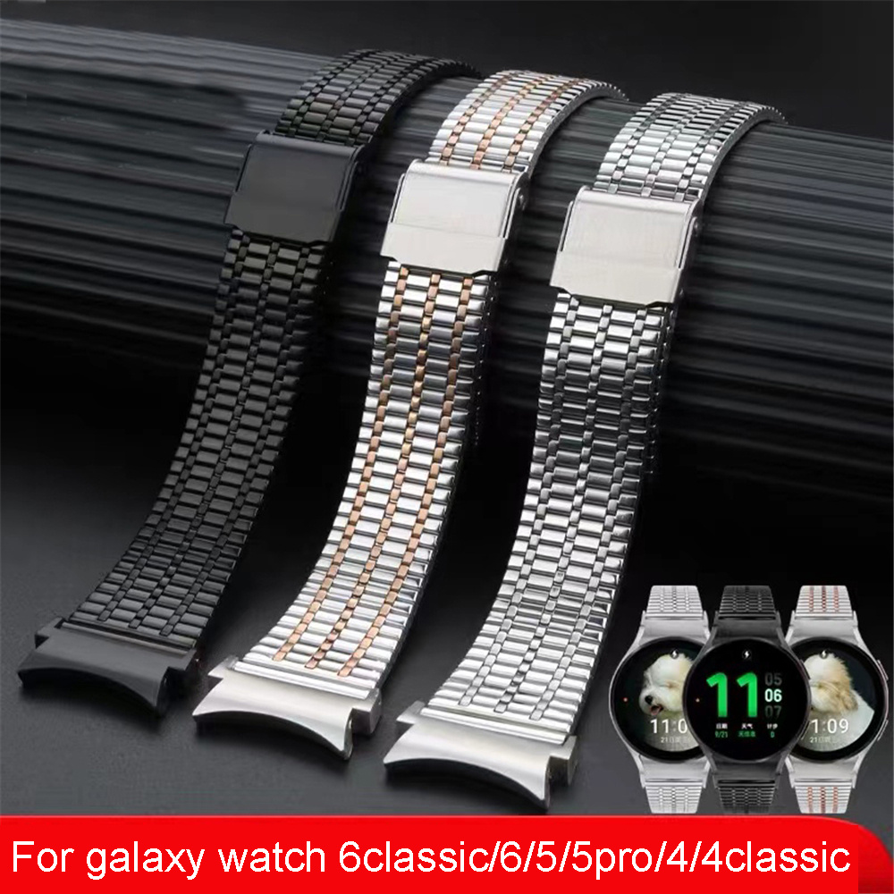 for Galaxy Watch 6 Classic 47mm 43mm 5 Pro 45mm Band Artificial Leather Strap for Galaxy Watch 6 5 4 44mm 40mm 4 Classic 46mm 42mm Bracelet,Temu