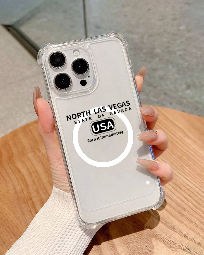 Las Vegas Nevada Soft Phone Case For Iphone 11 12 13 14 Pro Max