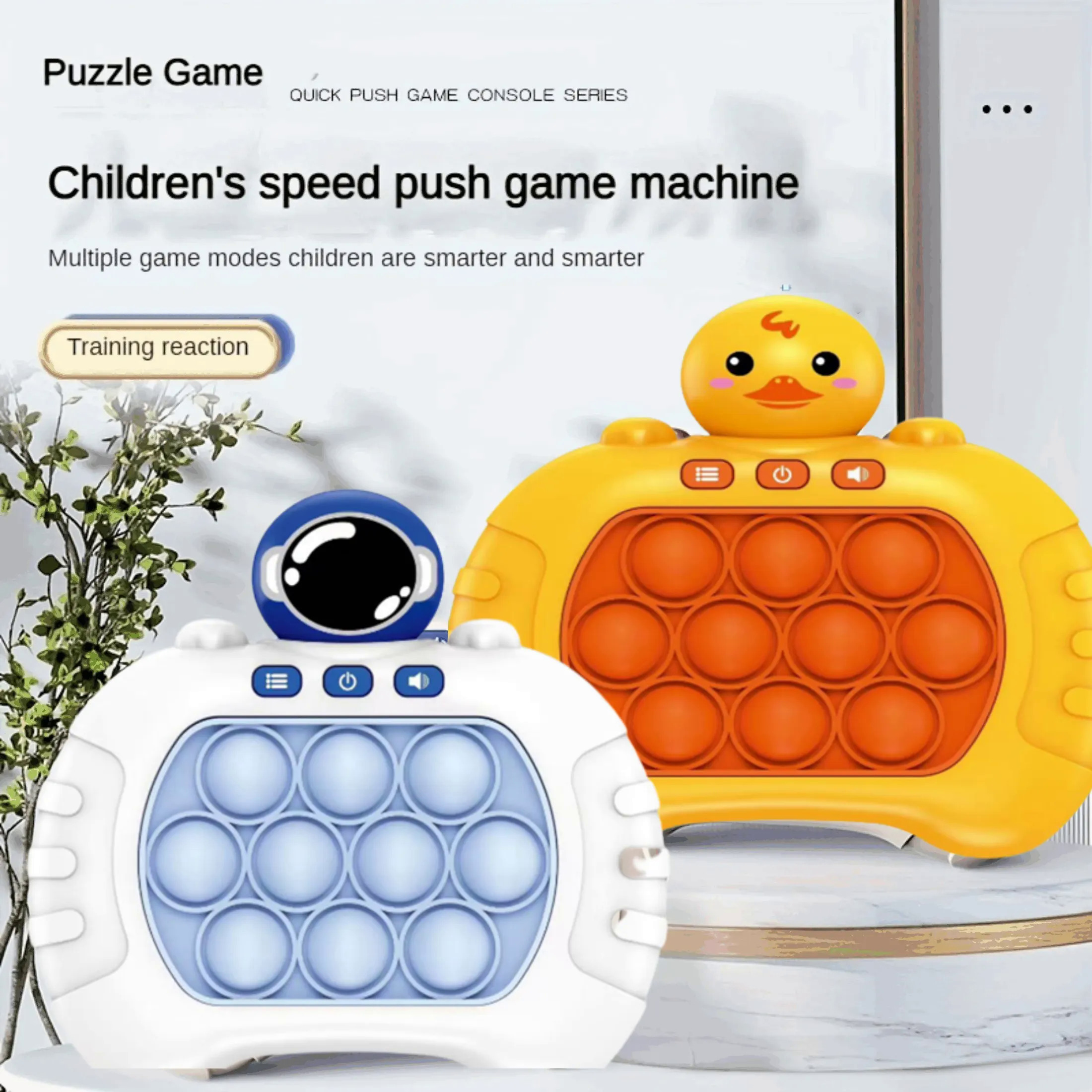 Pressing Music Fast Push Bubble Game Machine Children's - Temu