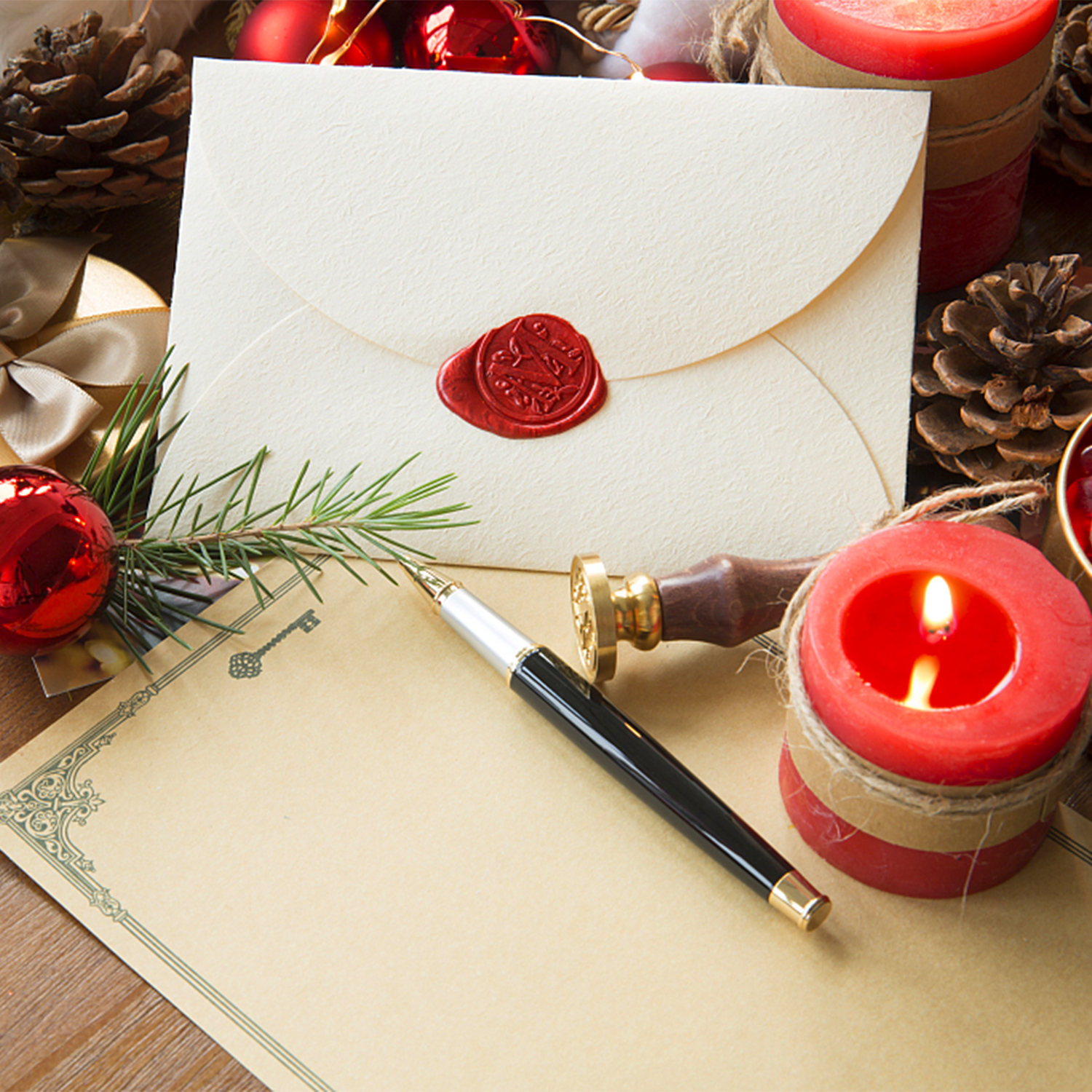 1 PC 15mm Mini Wax Stamp Gun Mandala Pattern Wax Seal For Decorating  Envelopes, Notebooks, Gifts, Perfume Bottles, Greeting Cards