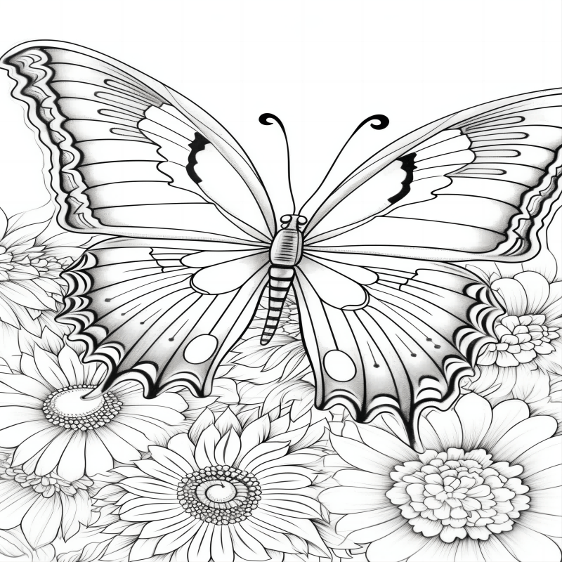 Doodle Artist - Mariposas: Un Libro Para Colorear Adultos 9781537353692