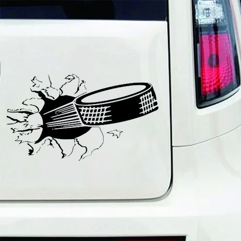 Sports Ice Hockey Design Vinyl Car Sticker Laptop Truck - Temu