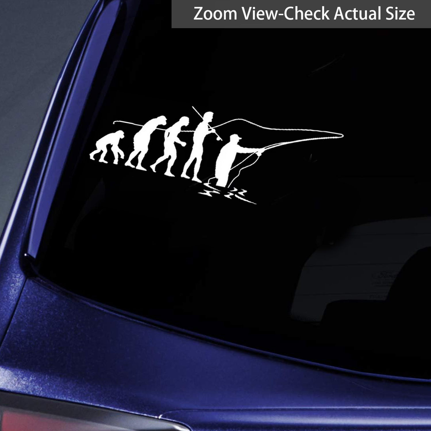 Evolution Fly Fishing Fashion Vinyl Decals Car Stickers - Temu