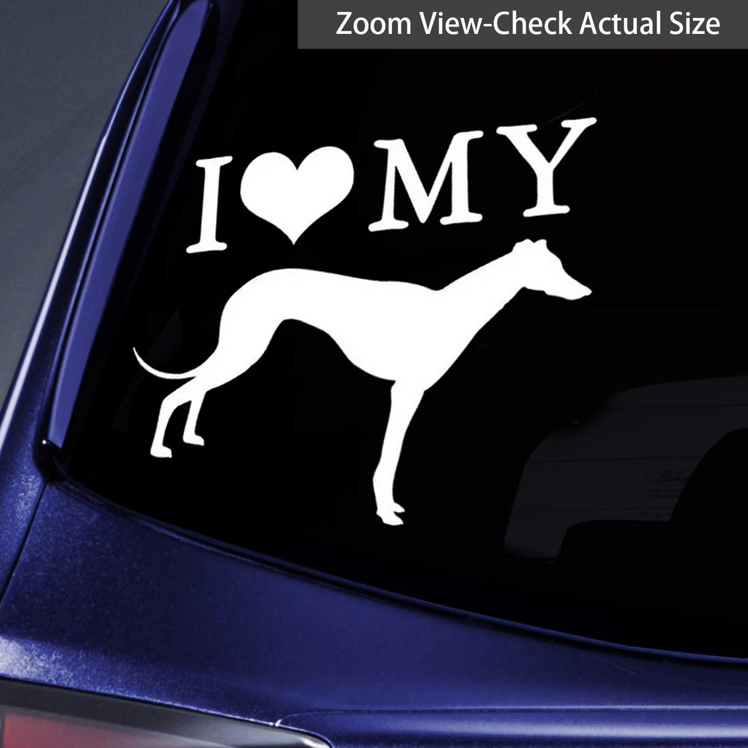 Greyhound car hot sale stickers