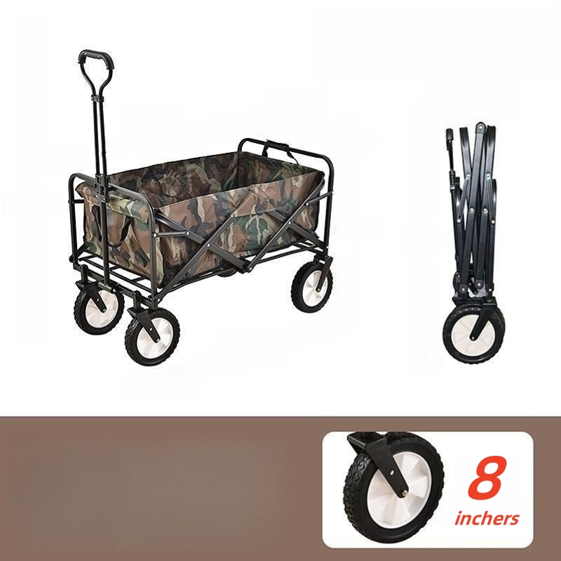 Utility Outdoor Camping Portable Folding Wagons Carts Heavy Duty