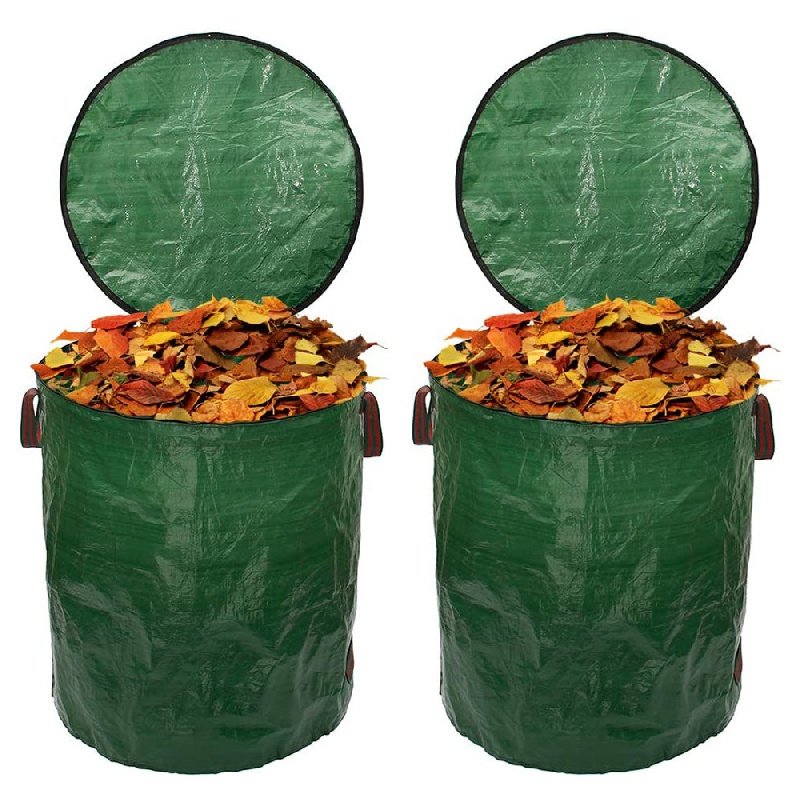 Reusable Yard Waste Bags Leaf Storage Bags Garden Trash Container