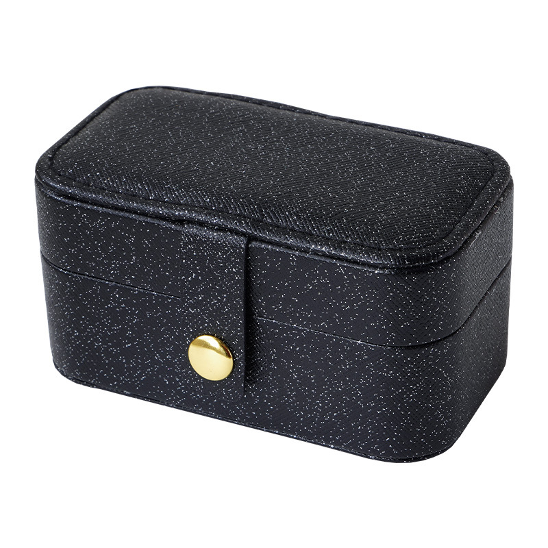 1pc Multi-grid Jewelry Storage Box, Grey Portable Storage Box For Bedroom