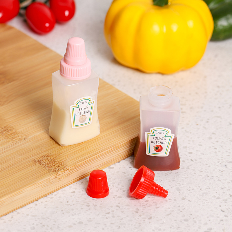 Portable Sauce Bottle For Lunch Box Takeout Packaging - Temu
