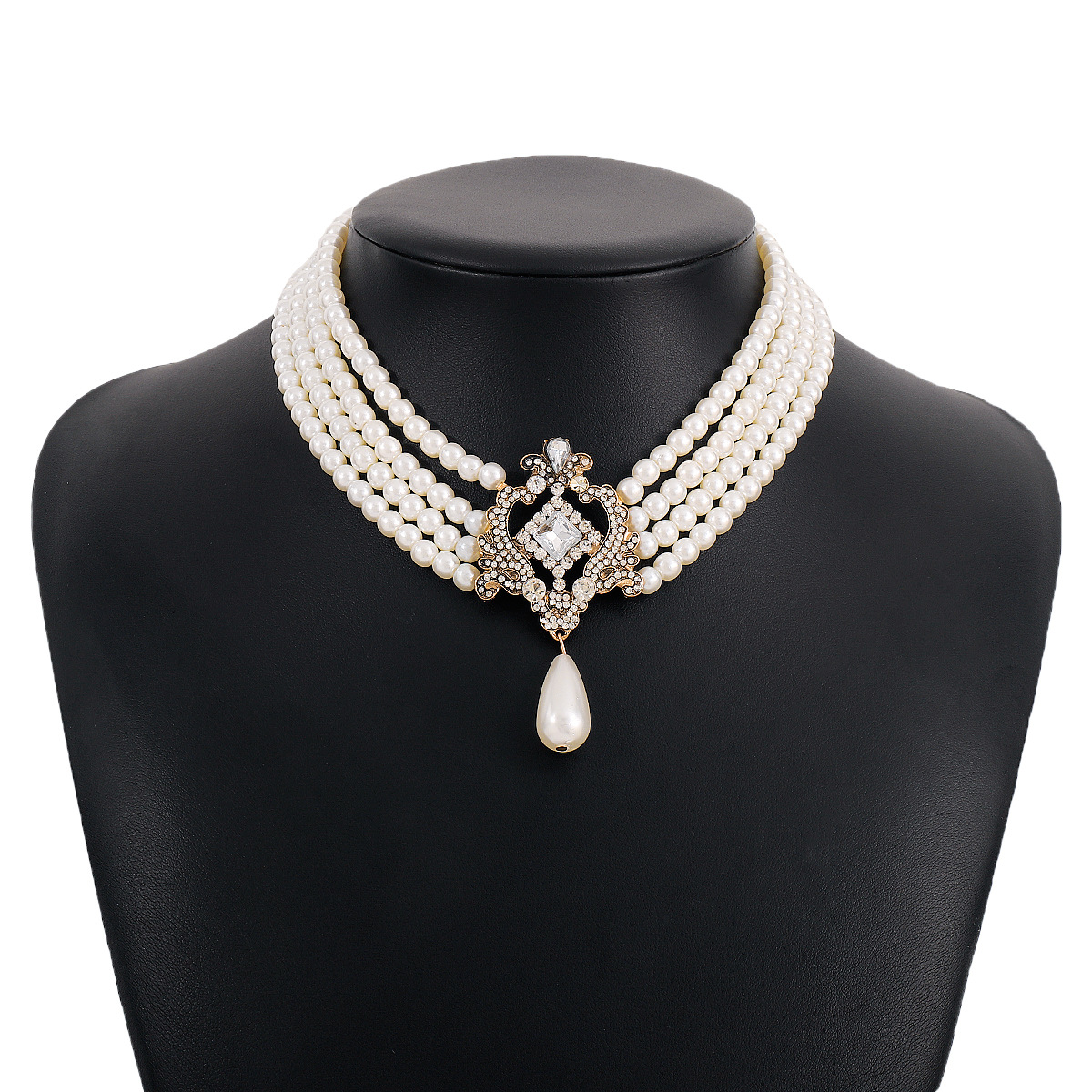 Pearl choker deals necklace designs