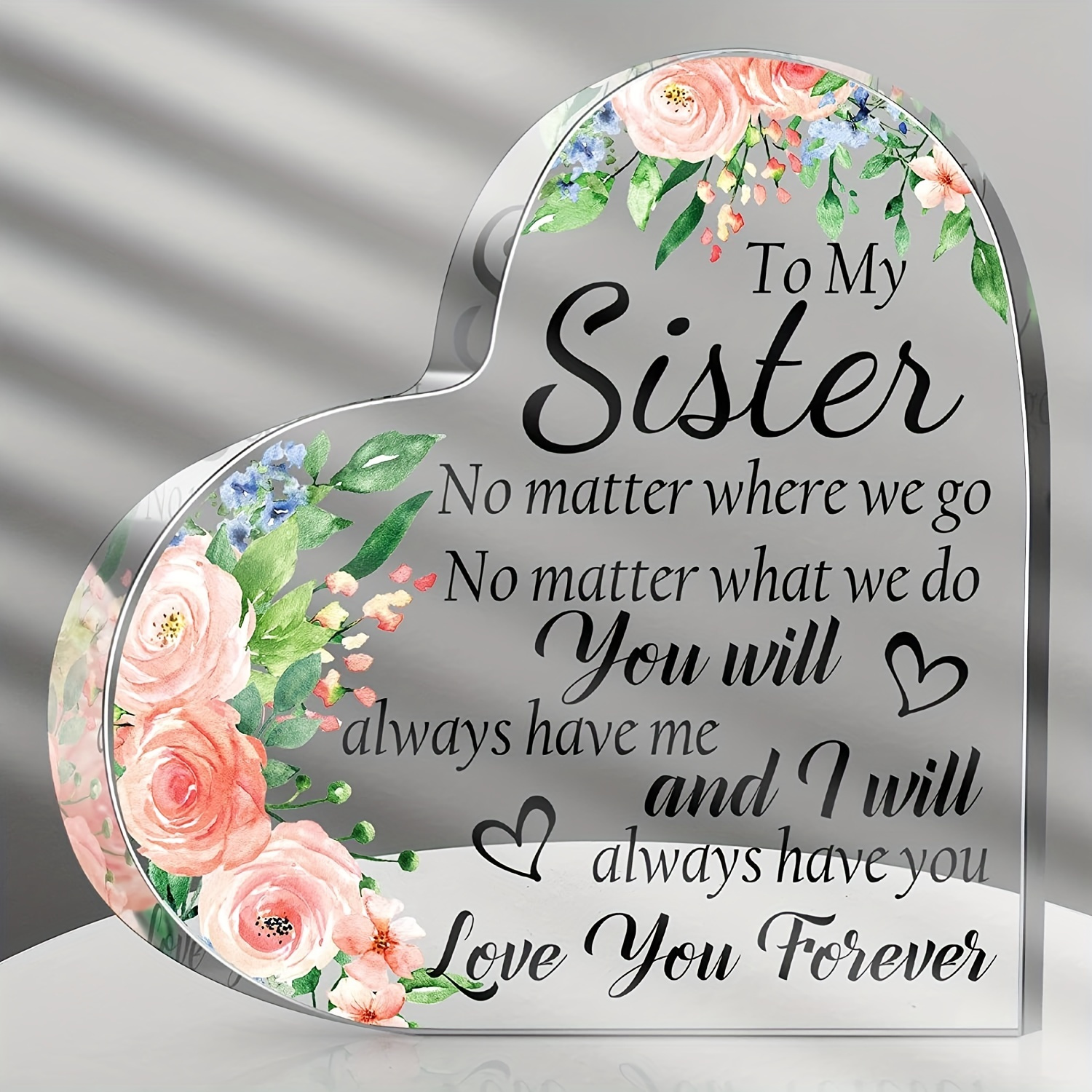 Sister Gifts, Personalized Gifts, Sisters Are Different Flowers