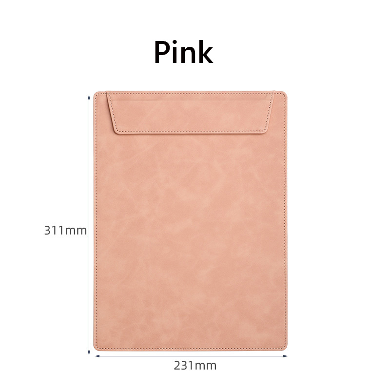 A4 Clipboard File Folder Stationery Pu Leather Magnetic - Temu Australia