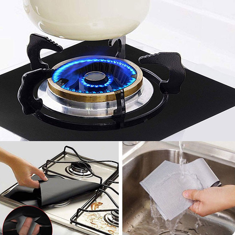 Premium Reusable Gas Range Stovetop Burner Protector Pad - Temu