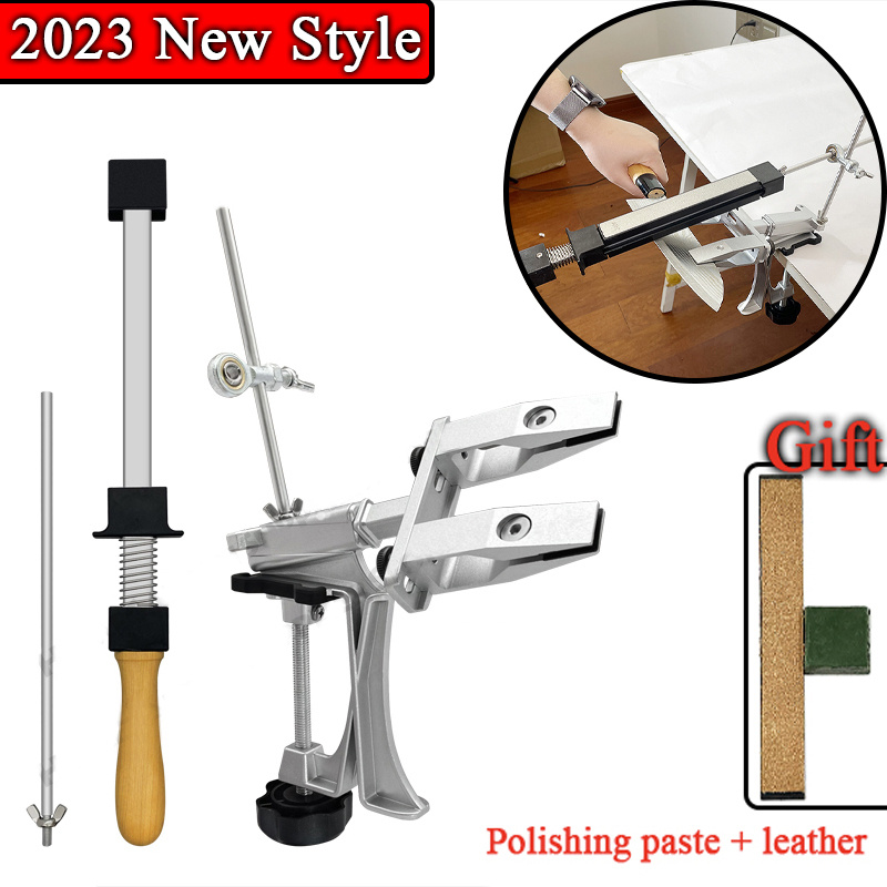 New 2023 RUIXIN PRO RX 009 Fixed Angle Sharpener Knife Sharpener Diamond  Sharpening Stone Whetstone Polishing Leather Paste