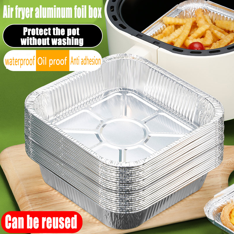 Aluminum Foil Pans With Lids Disposable Foil Food Containers - Temu