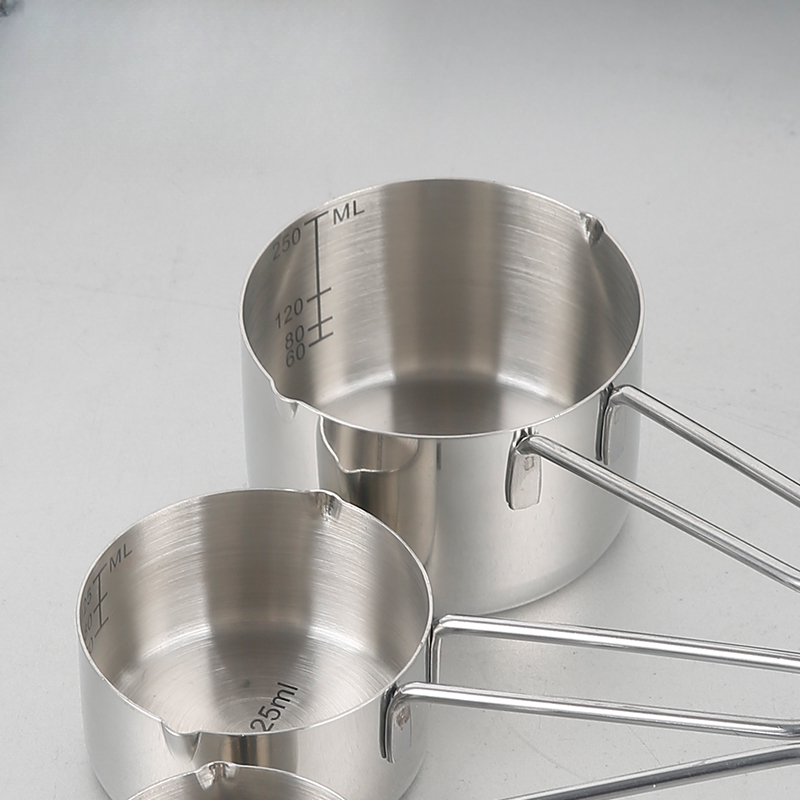 Stainless Steel Measuring Cups Set Heating Stainless Steel - Temu
