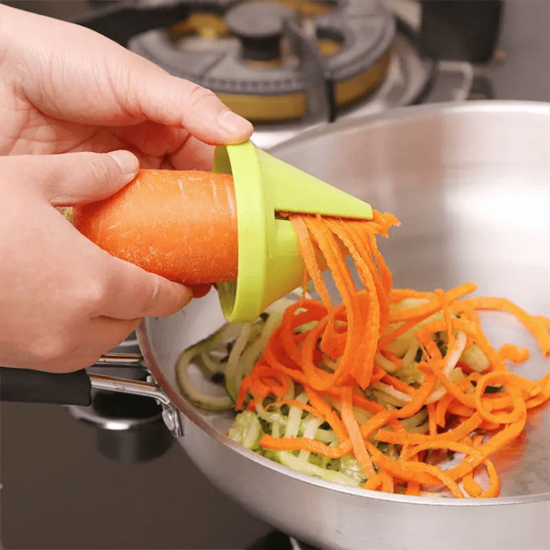 Multifunctional Spiral Vegetables Slicer For Kitchen, Creative Grater, Home  Quick Slicer