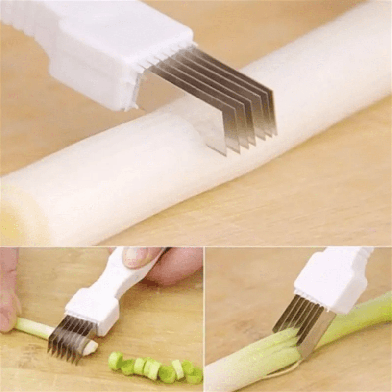 Multi-functional Kitchen Gadget Green Onion Slicer Vegetable Tool Slicer  For Kitchen Green Onion Knife Cutter - Buy Multi-functional Kitchen Gadget  Green Onion Slicer Vegetable Tool Slicer For Kitchen Green Onion Knife  Cutter