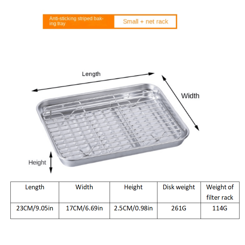 Stainless Steel Baking Sheets And Cooling Racks Non toxic - Temu
